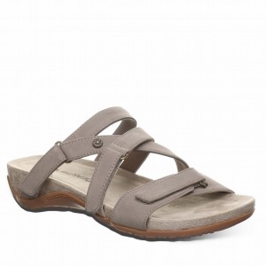 Beige Bearpaw Acacia Women Sandals | URQ4093WL