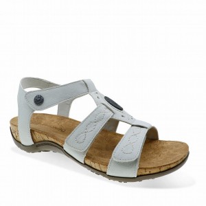 Beige Bearpaw Ridley II Women Sandals | ZPK2259WO