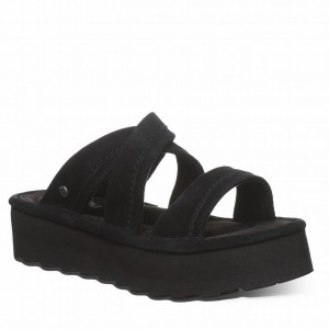 Black Bearpaw Altitude Women Sandals | DCD3286FU