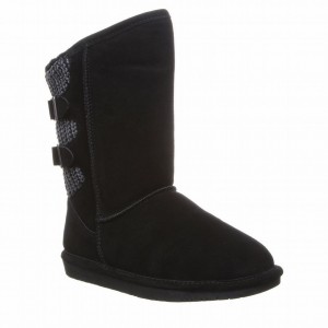 Black Bearpaw Boshie Wide Women Tall Boots | LRL8879CO