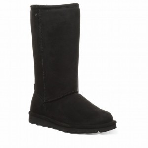 Black Bearpaw Elle Tall Vegan Women Boots | JVS4150TW