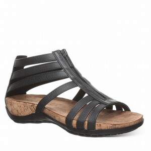 Black Bearpaw Layla II Women Sandals | RJE9540IZ