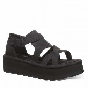 Black Bearpaw Pinnacle Women Sandals | STY4415SE