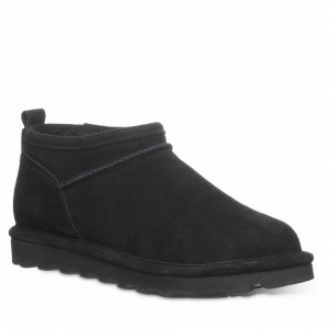 Black Bearpaw Super Shorty Wide Women Boots | EBH6786LC