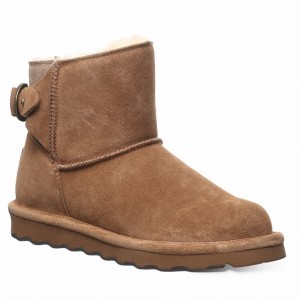 Brown Bearpaw Betty Women Booties | XRM3848DZ