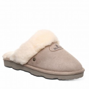 Brown Bearpaw Effie Vegan Women Slippers | QVL3578XG