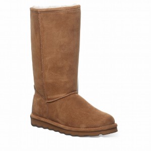 Brown Bearpaw Elle Tall Wide Women Boots | CNY2510UR