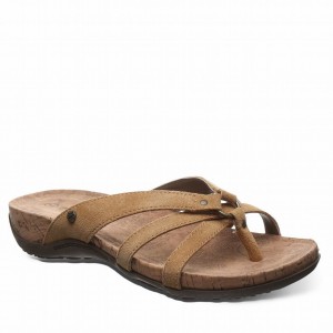 Brown Bearpaw Fawn Women Sandals | WEF2047TC