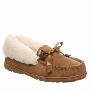 Brown Bearpaw Indio Women Slippers | JCB8779XK