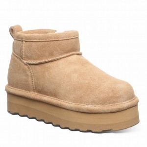 Brown Bearpaw Retro Shorty Youth Kids' Boots | EKA745GX