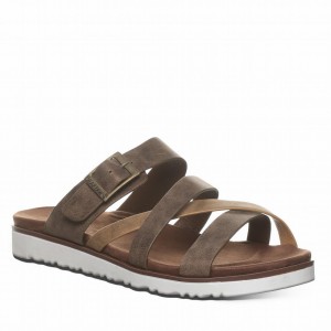 Brown Bearpaw Rhodes Women Sandals | AON2341DQ