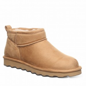 Brown Bearpaw Shorty Vegan Women Boots | REI404XX