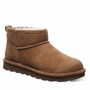 Brown Bearpaw Shorty Women Ankle Boots | LTL2731RG