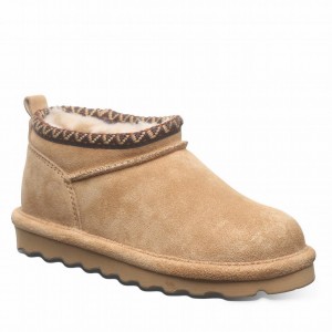 Brown Bearpaw Super Shorty Deco Youth Kids' Boots | ICH6859UT