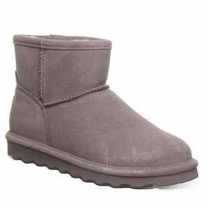 Grey Bearpaw Alyssa Wide Women Boots | TZN3563YU