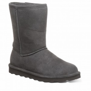 Grey Bearpaw Elle Short Women Boots | YUN6236MU