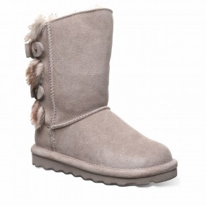 Grey Bearpaw Eloise Youth Kids' Boots | EJJ9611ZS