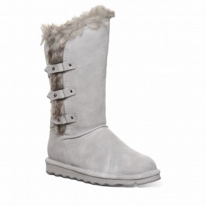 Grey Bearpaw Emery Women Boots | BXN6648RU