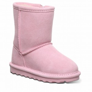 Pink Bearpaw Elle Toddler Zipper Kids' Boots | YJC5931ZX