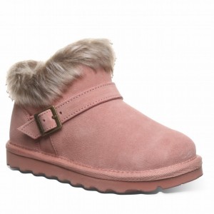 Pink Bearpaw Jasmine Youth Kids' Boots | HGP10078SD