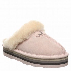 Pink Bearpaw Retro Loki Women Slippers | SUV8467CM