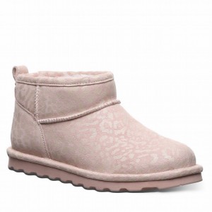 Pink Bearpaw Shorty Exotic Women Boots | TRT6536YN