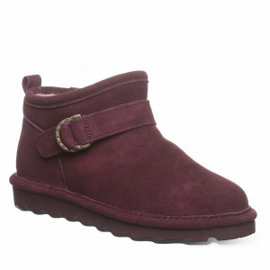 Purple Bearpaw Petite Women Boots | VMH7762DQ