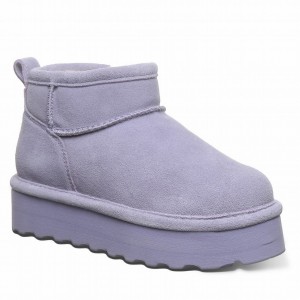 Purple Bearpaw Retro Shorty Youth Kids' Boots | KTS1526DM