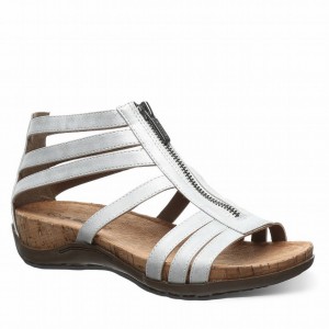 White Bearpaw Layla II Wide Women Sandals | TEQ3324FQ