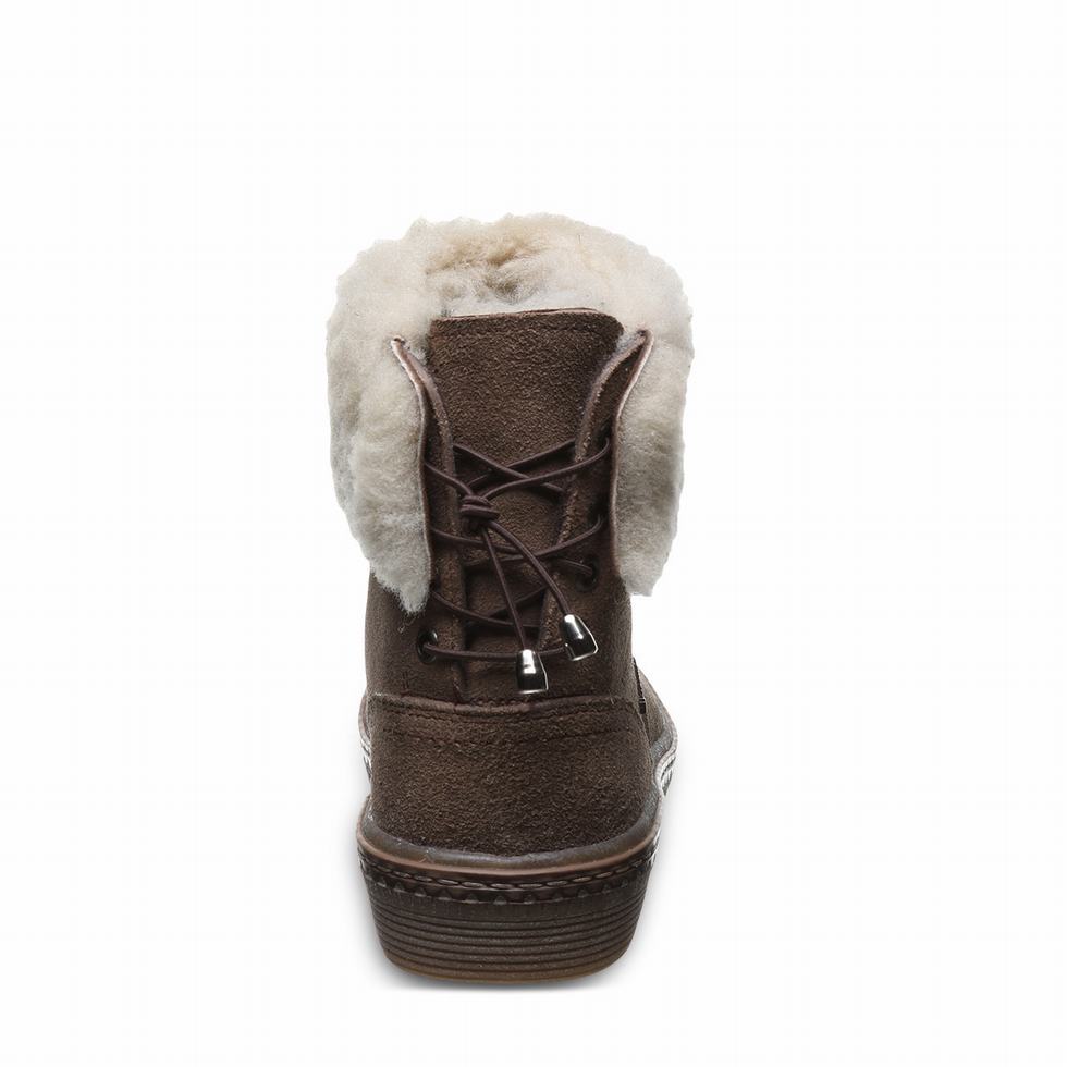 Beige Bearpaw Leticia Women Boots | EZI221HZ