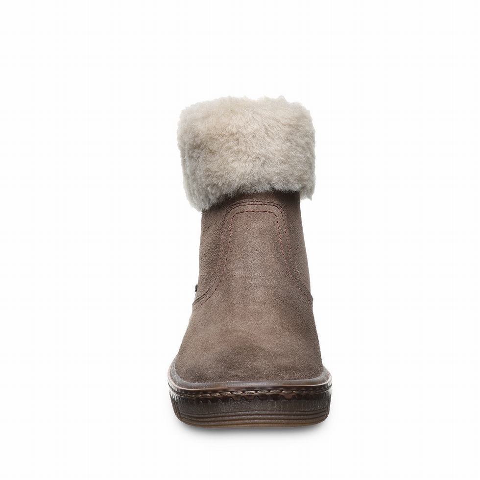 Beige Bearpaw Leticia Women Boots | EZI221HZ