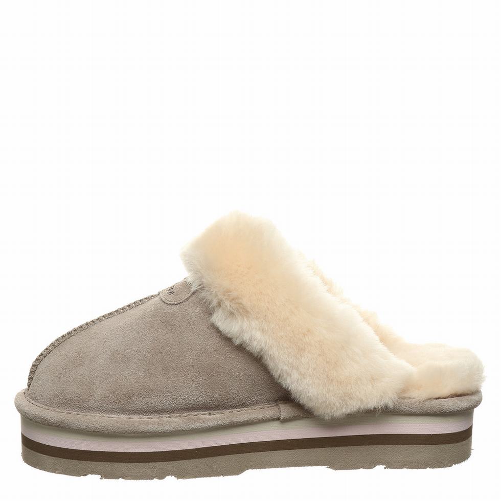 Beige Bearpaw Retro Loki Women Slippers | RSO3096GW