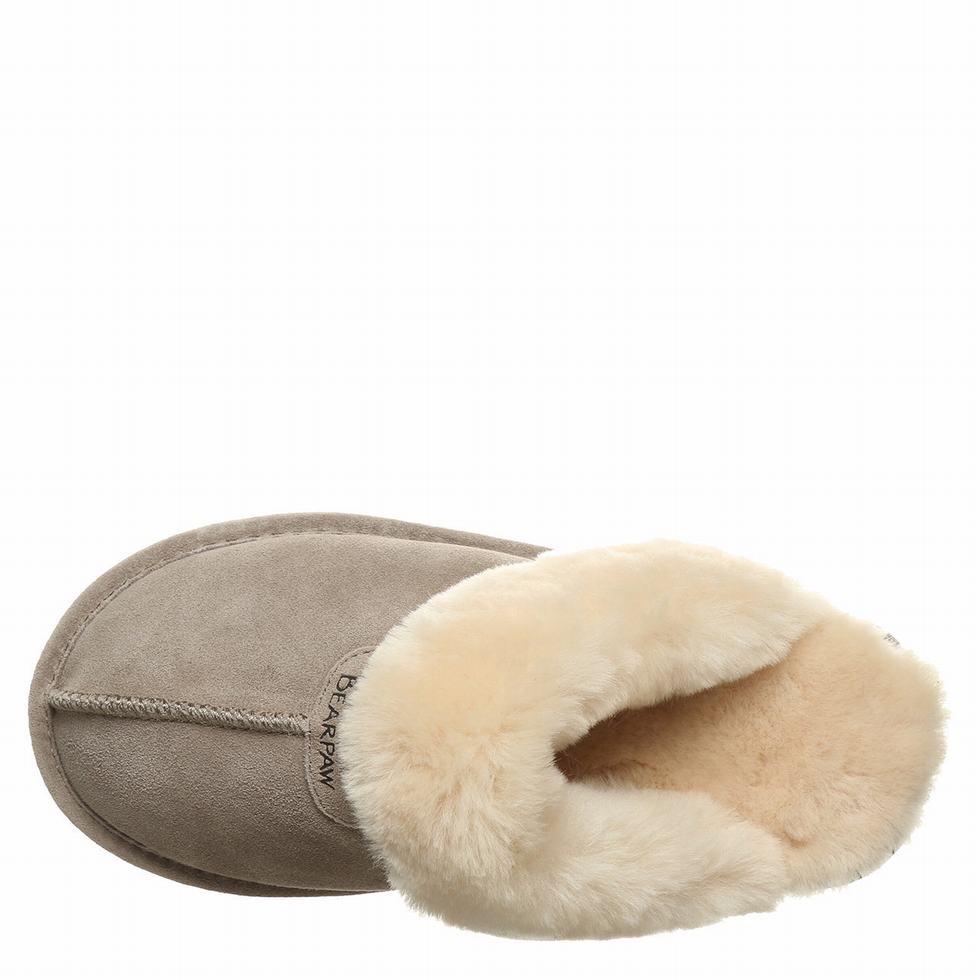 Beige Bearpaw Retro Loki Women Slippers | RSO3096GW