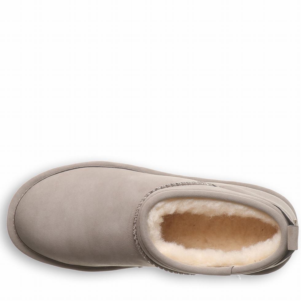 Beige Bearpaw Retro Super Shorty Vegan Women Platform Boots | RCR8579SR