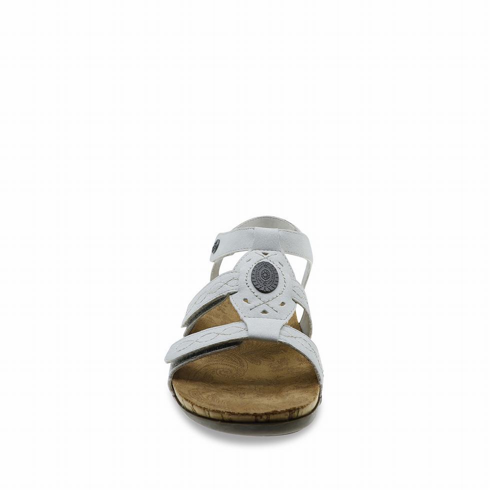 Beige Bearpaw Ridley II Wide Women Sandals | SEK2131BT