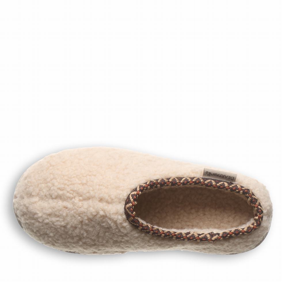 Beige Bearpaw Snuggle Martis Youth Kids' Slippers | XJI8196ED