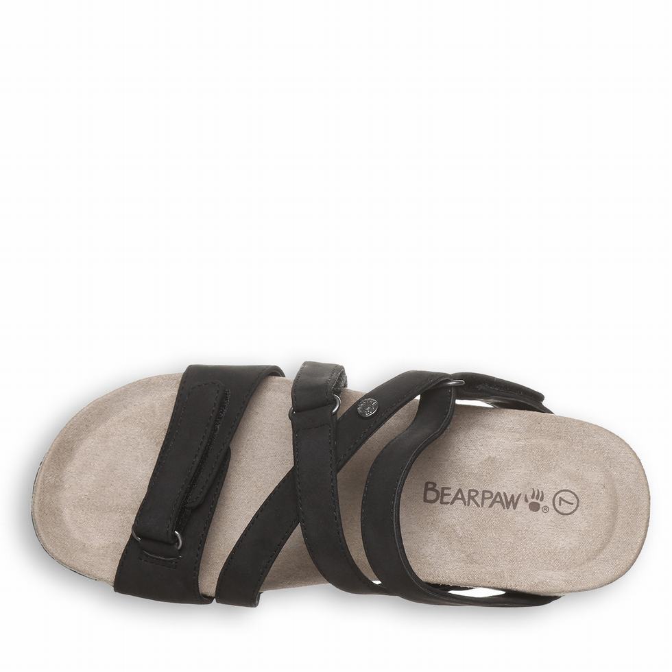 Black Bearpaw Acacia Women Sandals | UQT2311MN