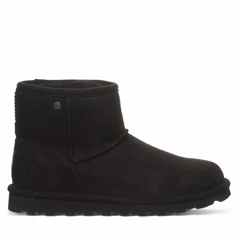 Black Bearpaw Alyssa Vegan Women Boots | ZOO4243AQ