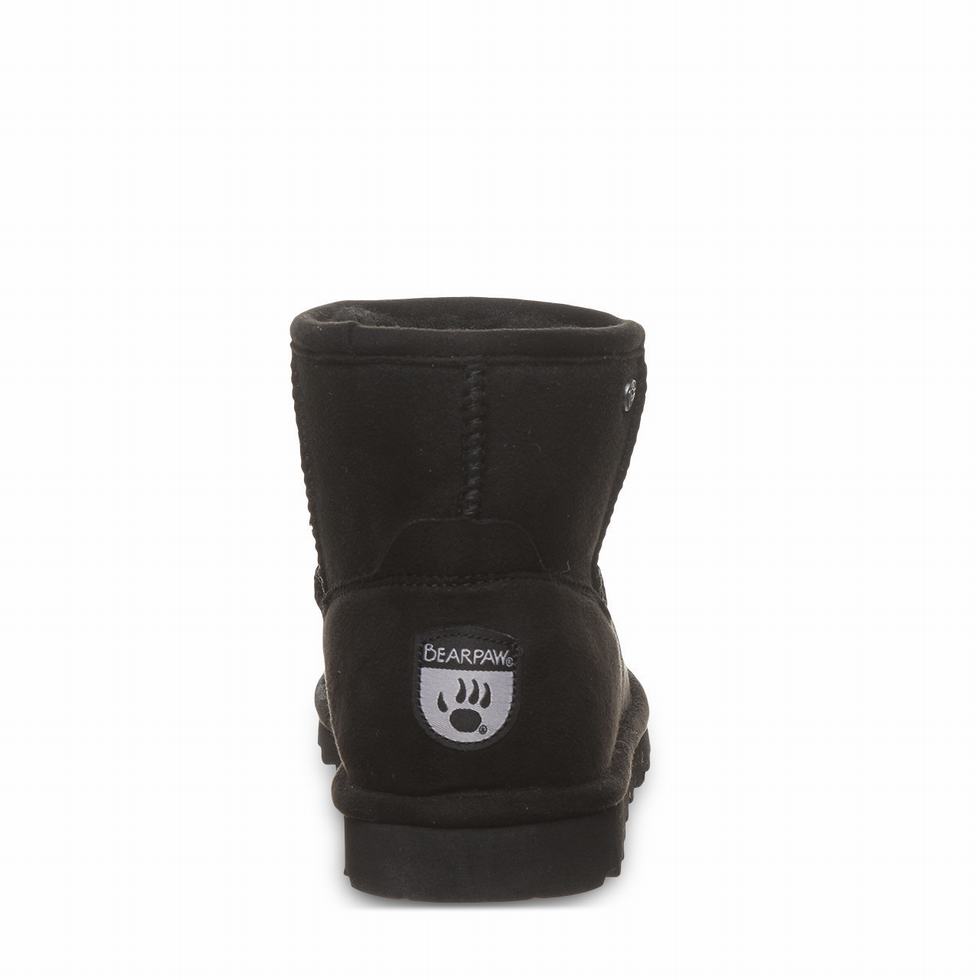 Black Bearpaw Alyssa Vegan Women Boots | ZOO4243AQ