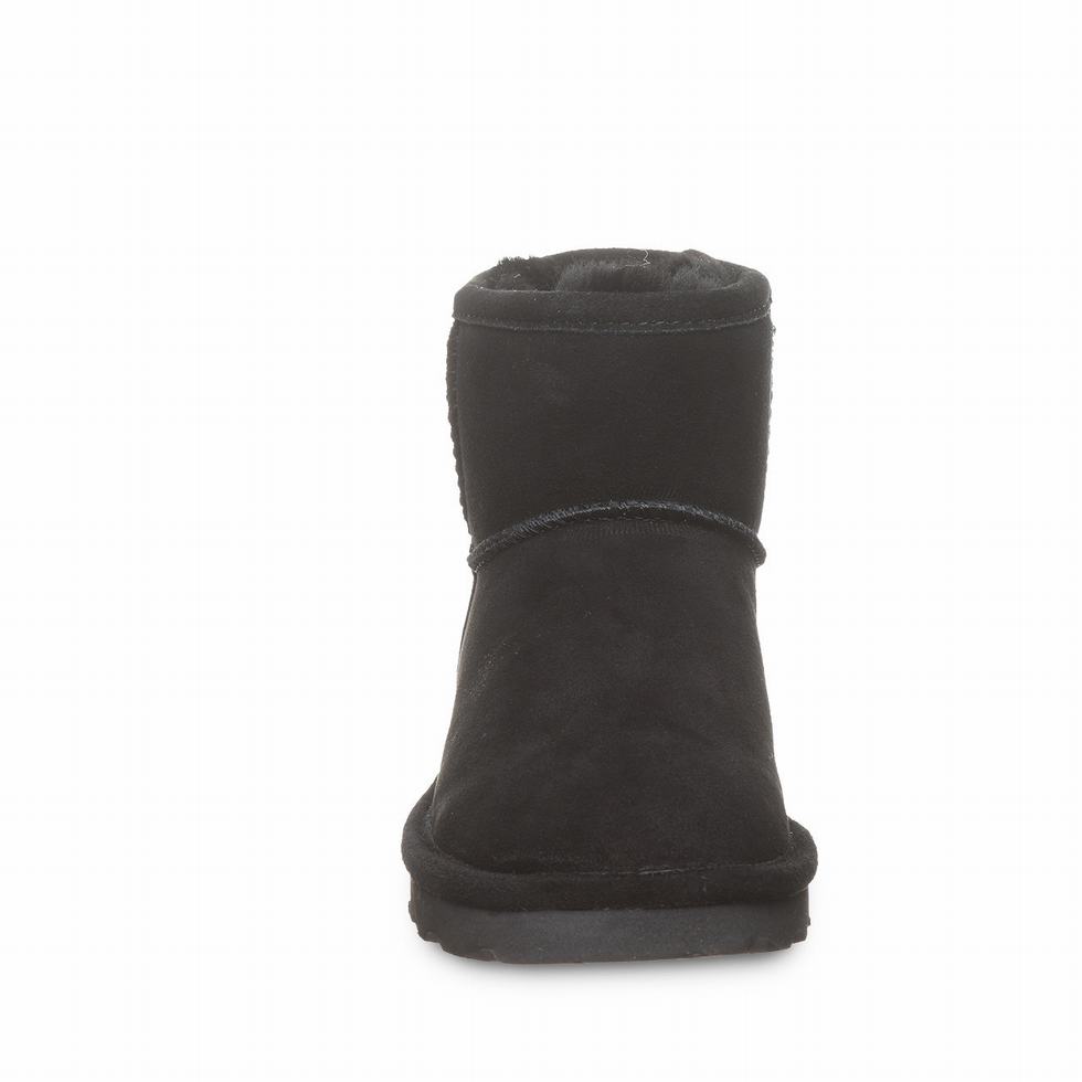 Black Bearpaw Alyssa Wide Women Boots | QVR3481AK