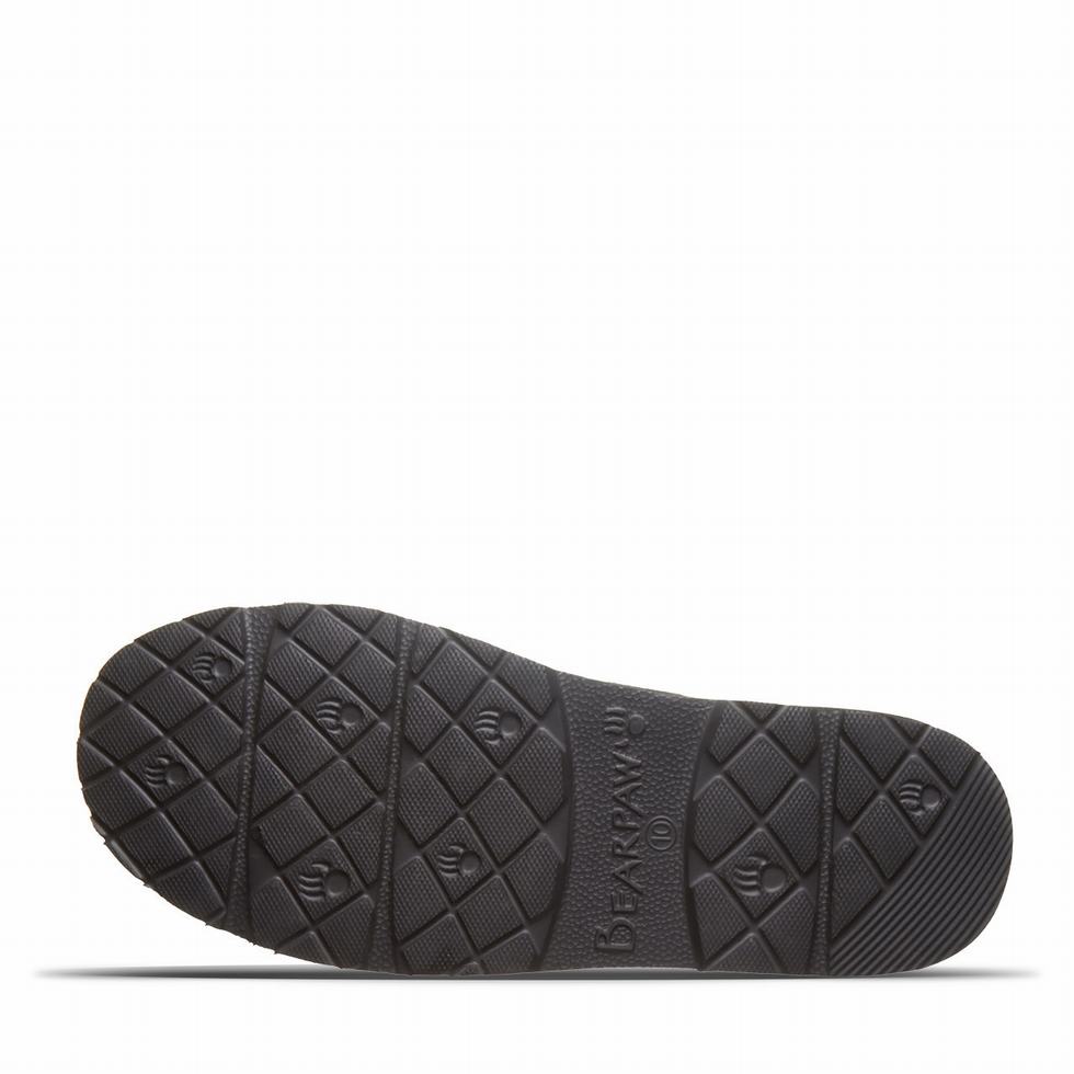 Black Bearpaw Beau Men Slippers | OLI7840JQ