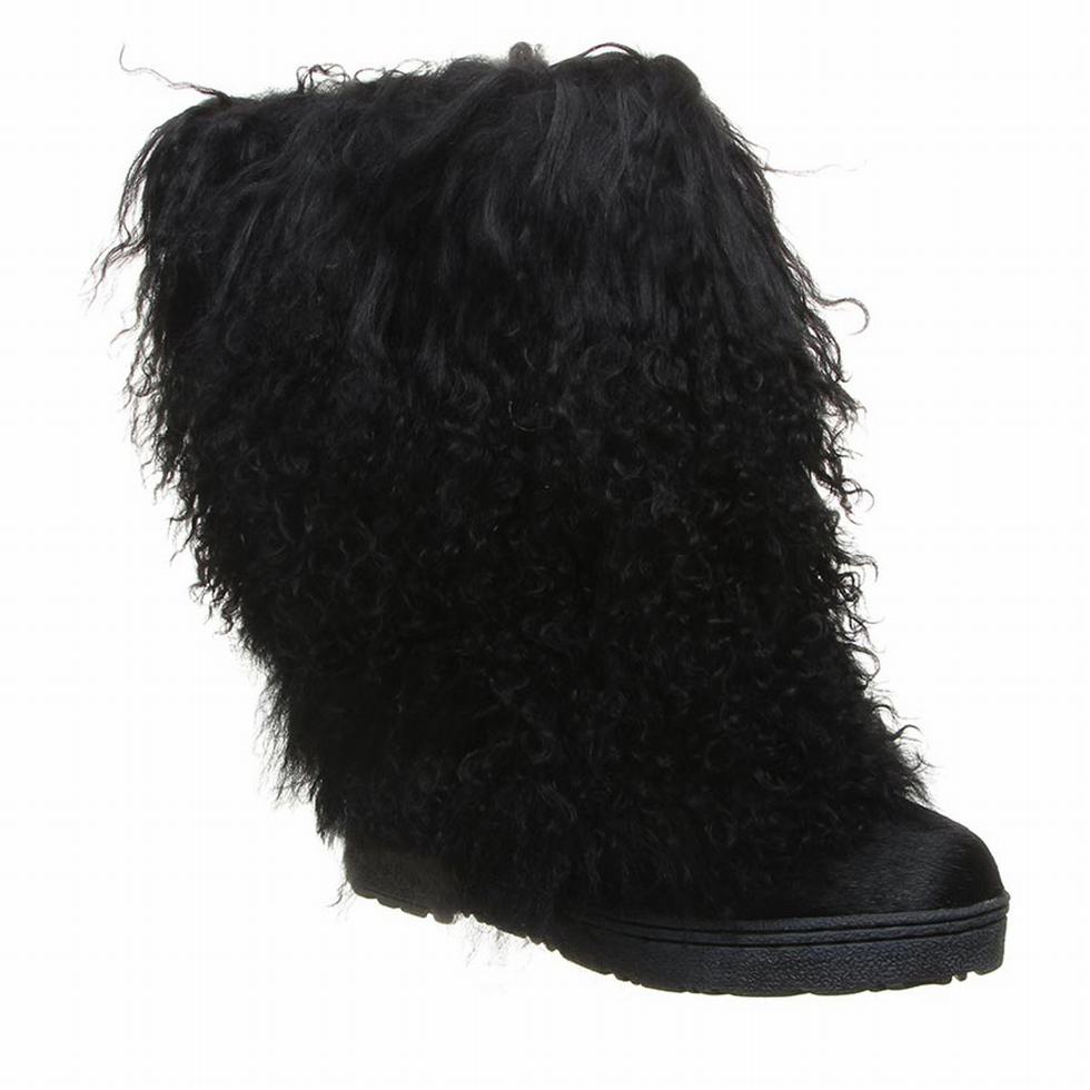 Black Bearpaw Boetis Women Boots | OYU408EA