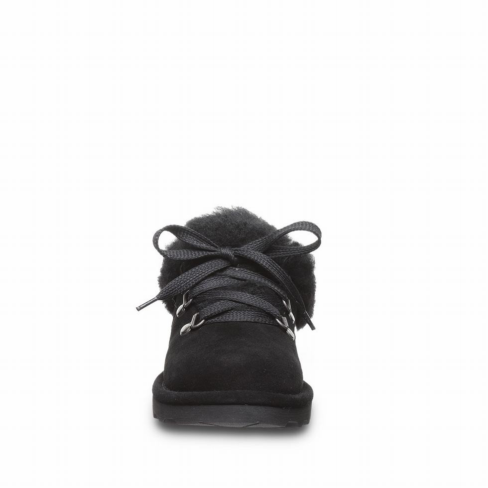 Black Bearpaw Cedar Women Slippers | KYC9921IO