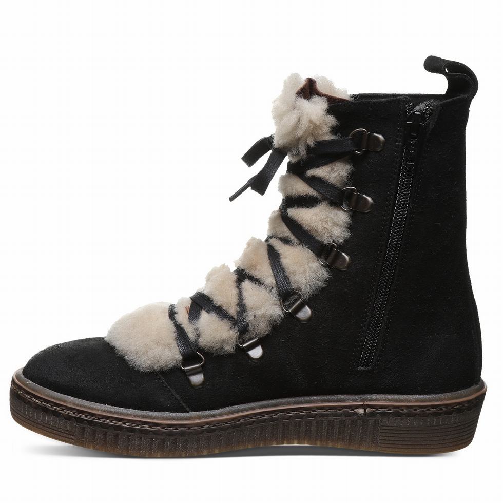 Black Bearpaw Celeste Women Boots | TXQ661YP