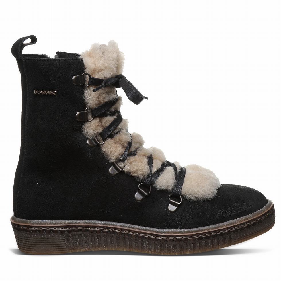 Black Bearpaw Celeste Women Boots | TXQ661YP