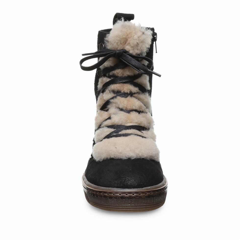 Black Bearpaw Celeste Women Boots | TXQ661YP