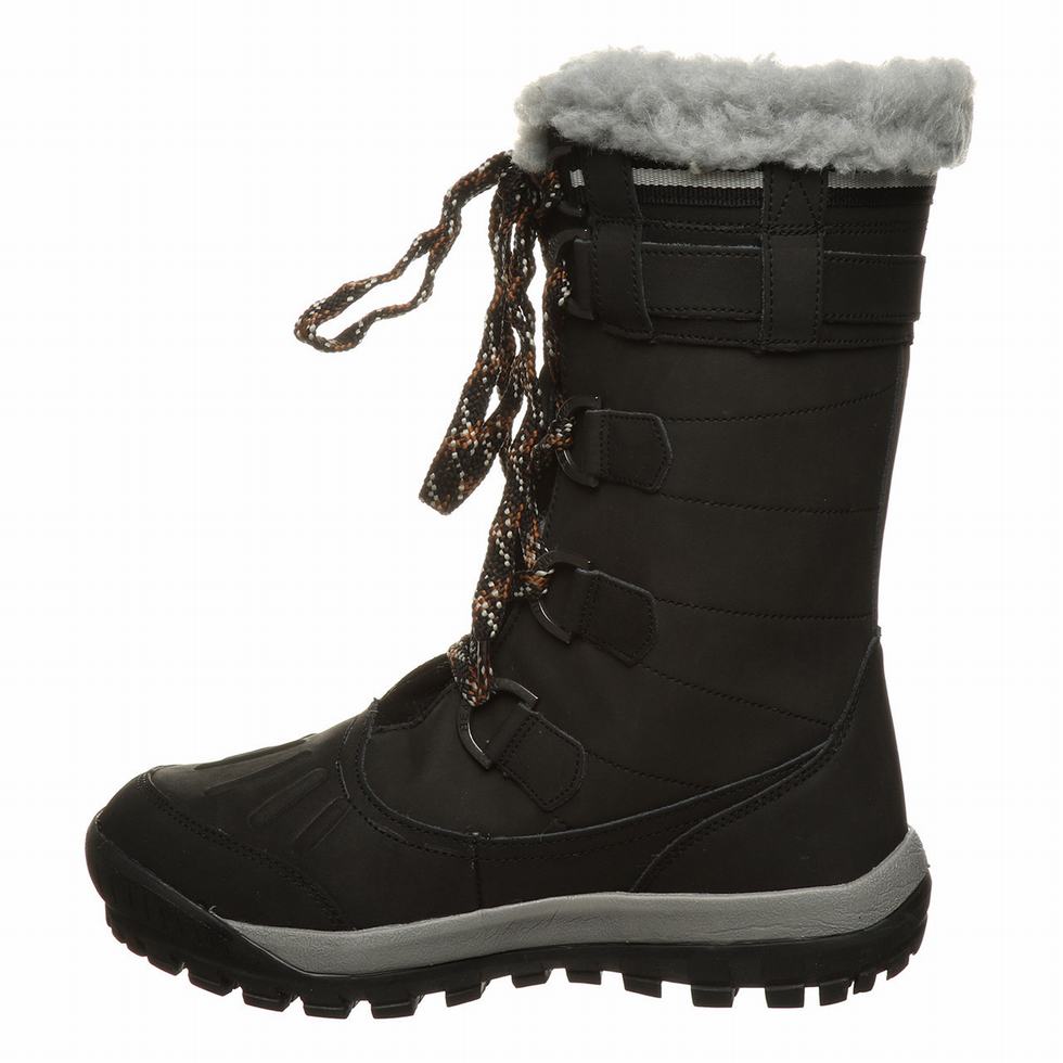 Black Bearpaw Desdemona Women Hiking Boots | IVX6848RD