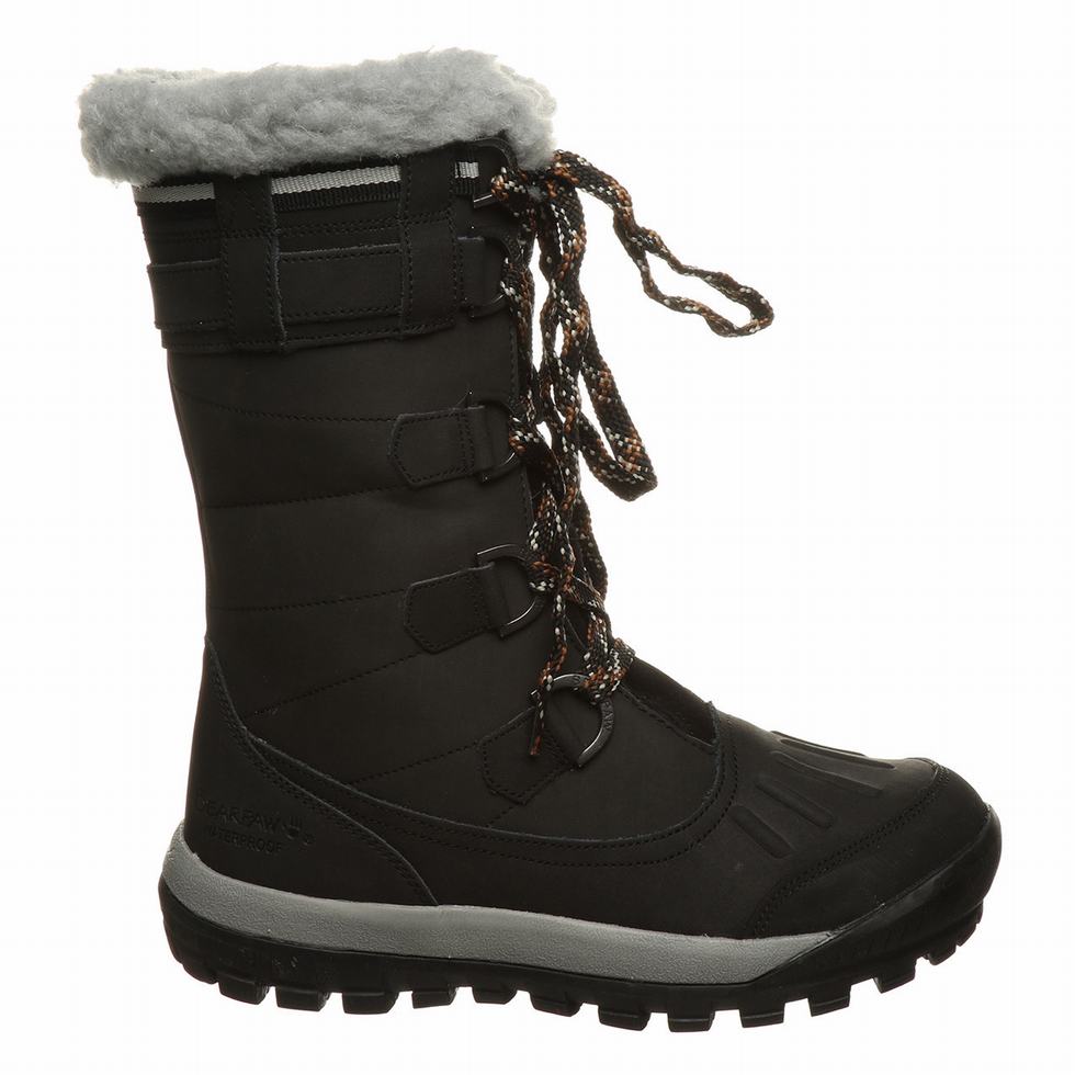 Black Bearpaw Desdemona Women Hiking Boots | IVX6848RD