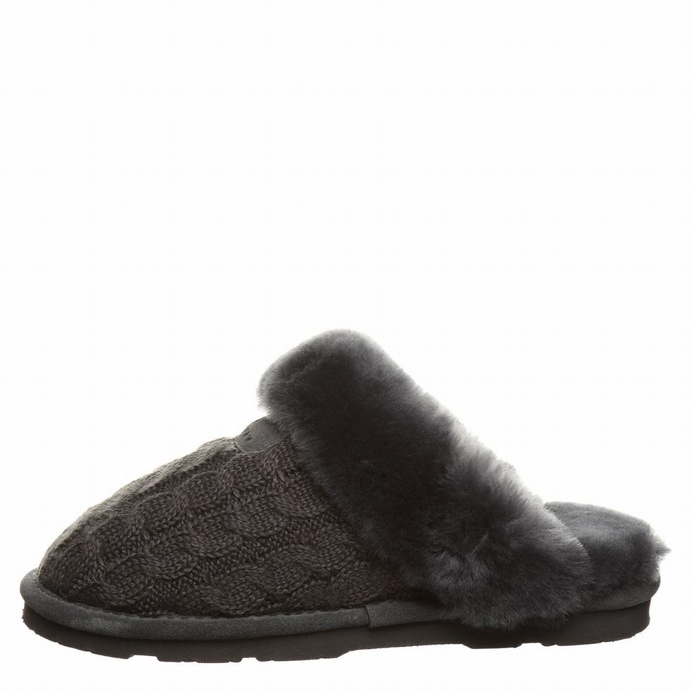 Black Bearpaw Effie Women Slippers | YVY716BC