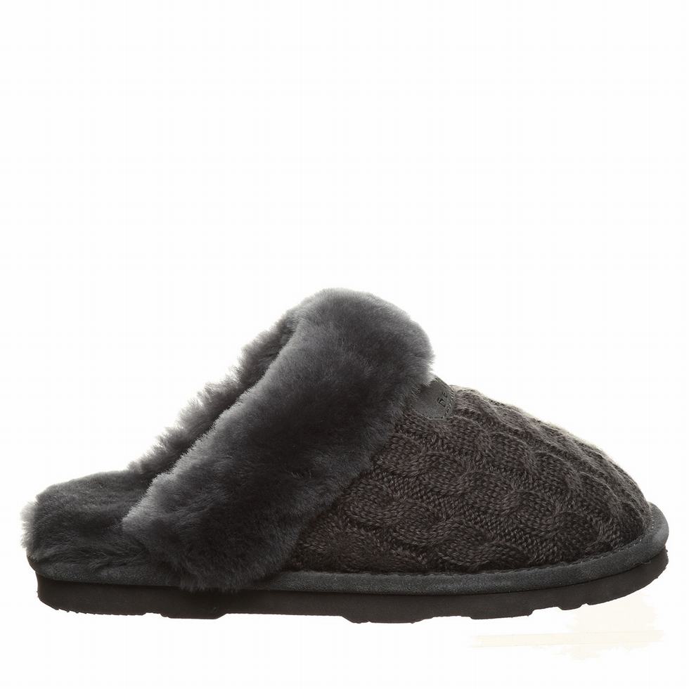 Black Bearpaw Effie Women Slippers | YVY716BC